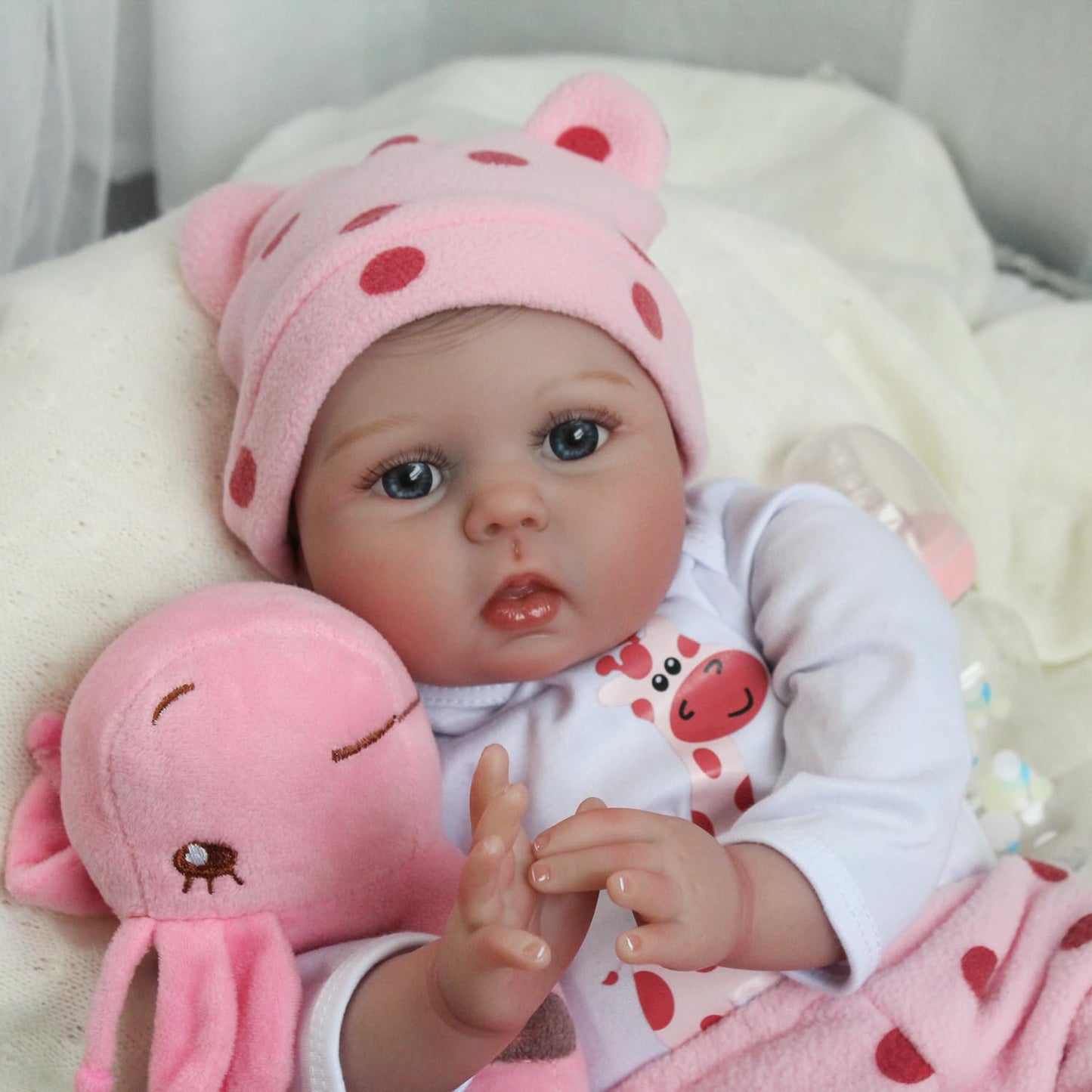 CHAREX Reborn Baby Dolls - 20 inches Realistic Newborn Lifelike Baby Dolls Toy for Kids Age 3+
