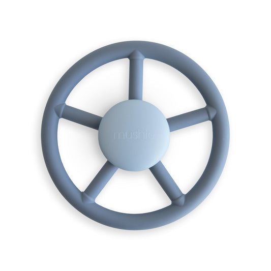 mushie Wheel Suction Spinner Toy | Toddler Sensory Toys for Bath & Play