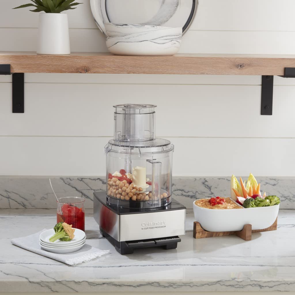 Cuisinart Food Processor 14-Cup Vegetable Chopper for Mincing, Dicing, Shredding & ICE-21PKP1 Frozen Yogurt - Ice Cream & Sorbet Maker, Pink, 1.5 Quart