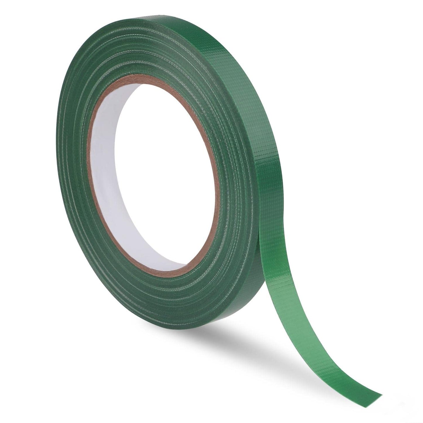 Prudiut 2 Roll Green Floral Tape Waterproof Florist Tape, 1/2" Wide Flower Wrap Tape Floral Tape for Fresh Flower Bouquet Wrap Flower Arrangements Crafts (100Ft/33.4 Yd)