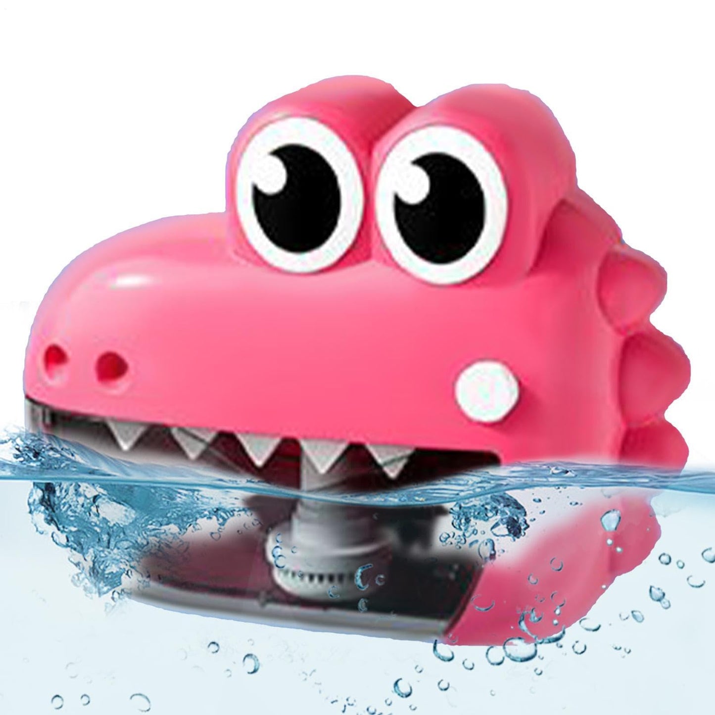 Bubble Maker for Bathtub - Widely Uses Bath Bubble Machine, Cute Frog Crocodile Toys | Convenient Installation Shower Fun, Birthday Easter Basket Stuffers Bathing Play Accessory