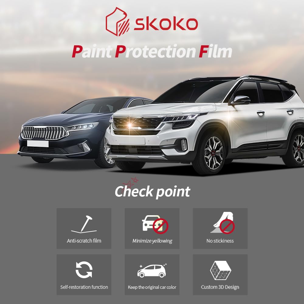(1Set) Bonnet (Hood) PPF for Tesla Model Y Juniper, Stone & Rock, Mud Guard, Wrap, Car Hood, Paint Protective Film