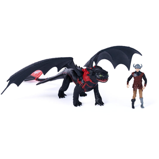 DreamWorks Dragons, How to Train Your Dragon, Toothless & Hiccup, Viking Duo Action Figures, Kids Toys for Boys Ages 4 and up