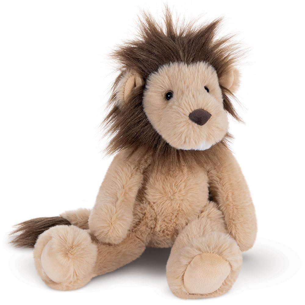 Vermont Teddy Bear Plush Cute Stuffed Animal – Soft Small Lion Plush Teddy Bear Toy for Kids, Girls, Boys & Baby Gifts – Designed in USA, Eco-Friendly Stitch Stuffed Animal with Bear Hospital Care