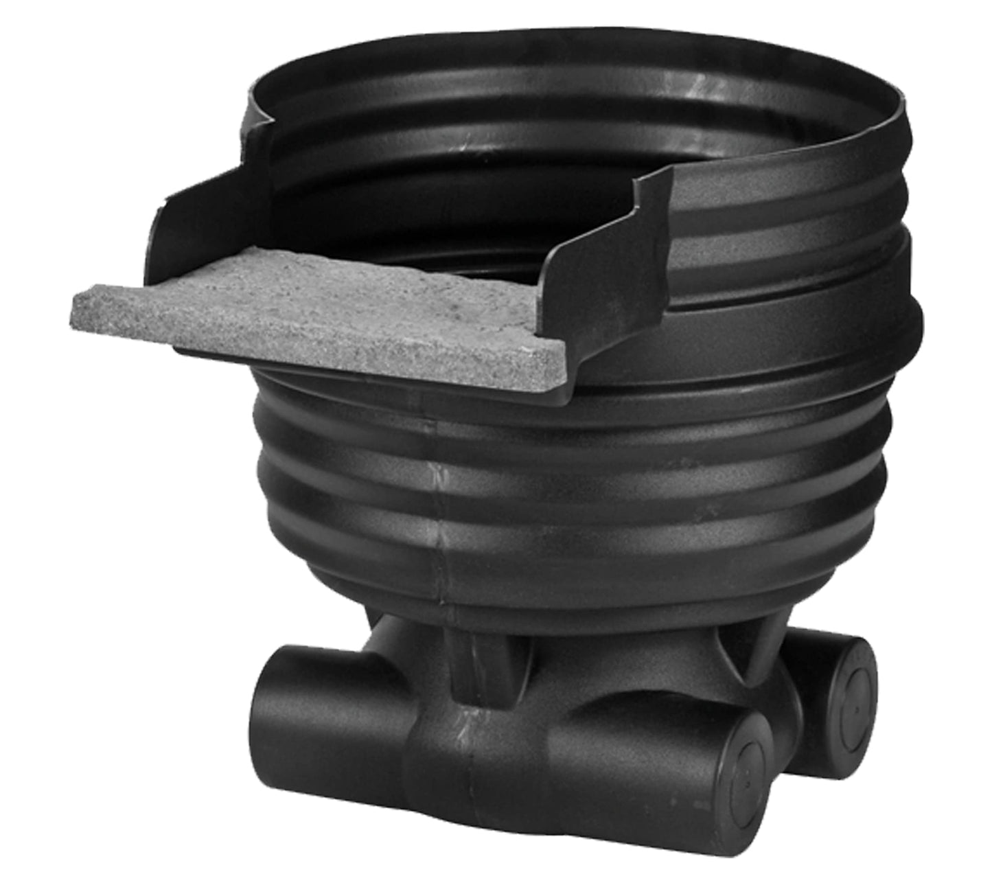 Little Giant WF5 Biological Waterfall Filter for Garden and Koi Ponds Up to 5,000 Gallons, Black, 571010