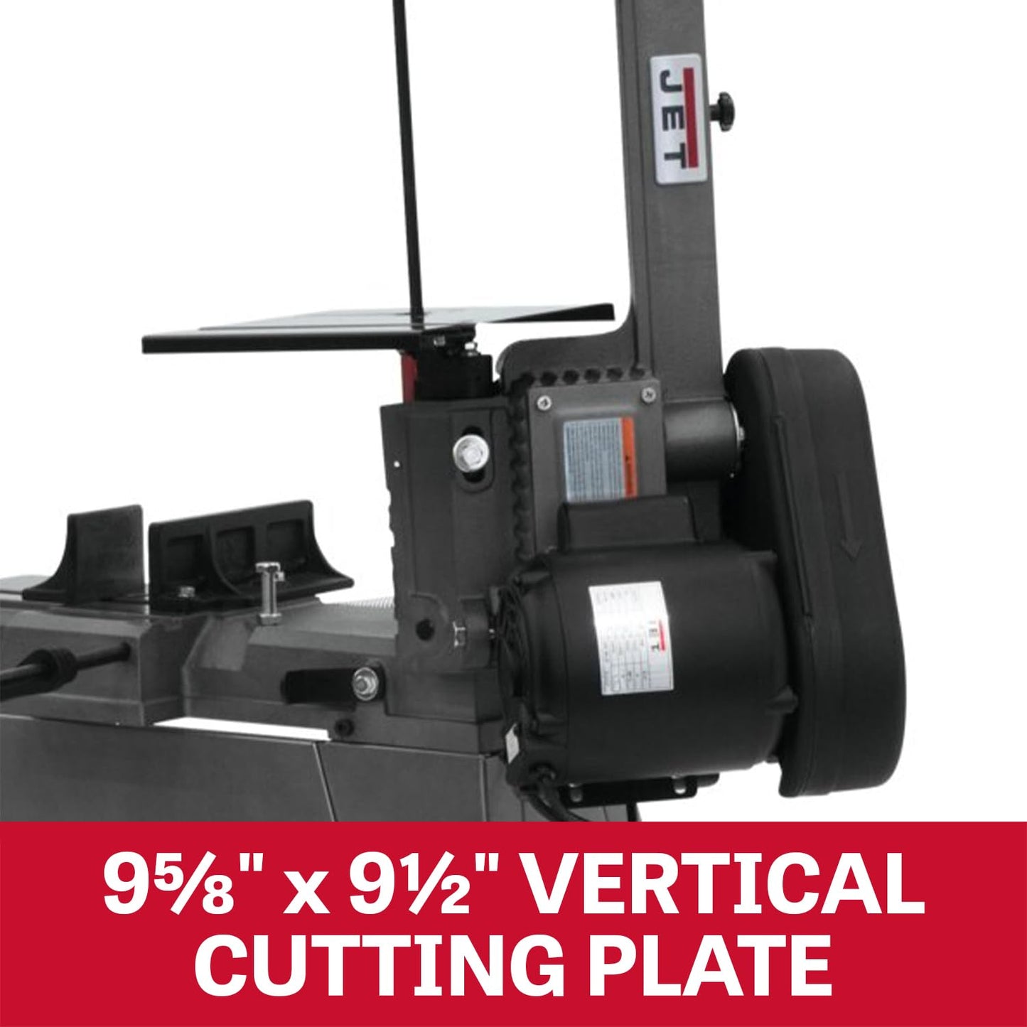 JET 5" x 6" Metal Cutting Horizontal/Vertical Band Saw, 1/2 HP, 115/230V 1Ph (HVBS-56)
