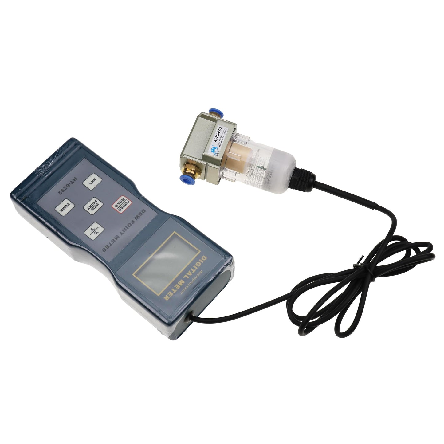 HOJILA Dew Point Meter HT-6292 Hygrometer Thermometer Humidity Temperature Meter for Workshops, Computer Stations, Laboratories and Warehouses