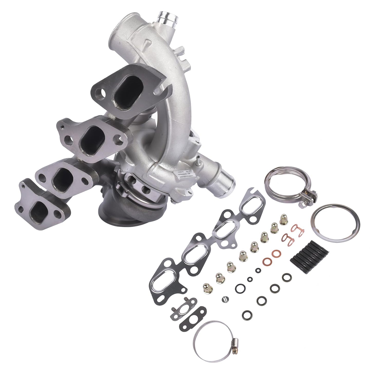TEKKOAUTO 667-203 55565353 Turbo Charger Turbocharger Kit Compatible with 2011-2018 Chevy Cruze Sonic Trax Buick Encore 1.4L Engines 55565355