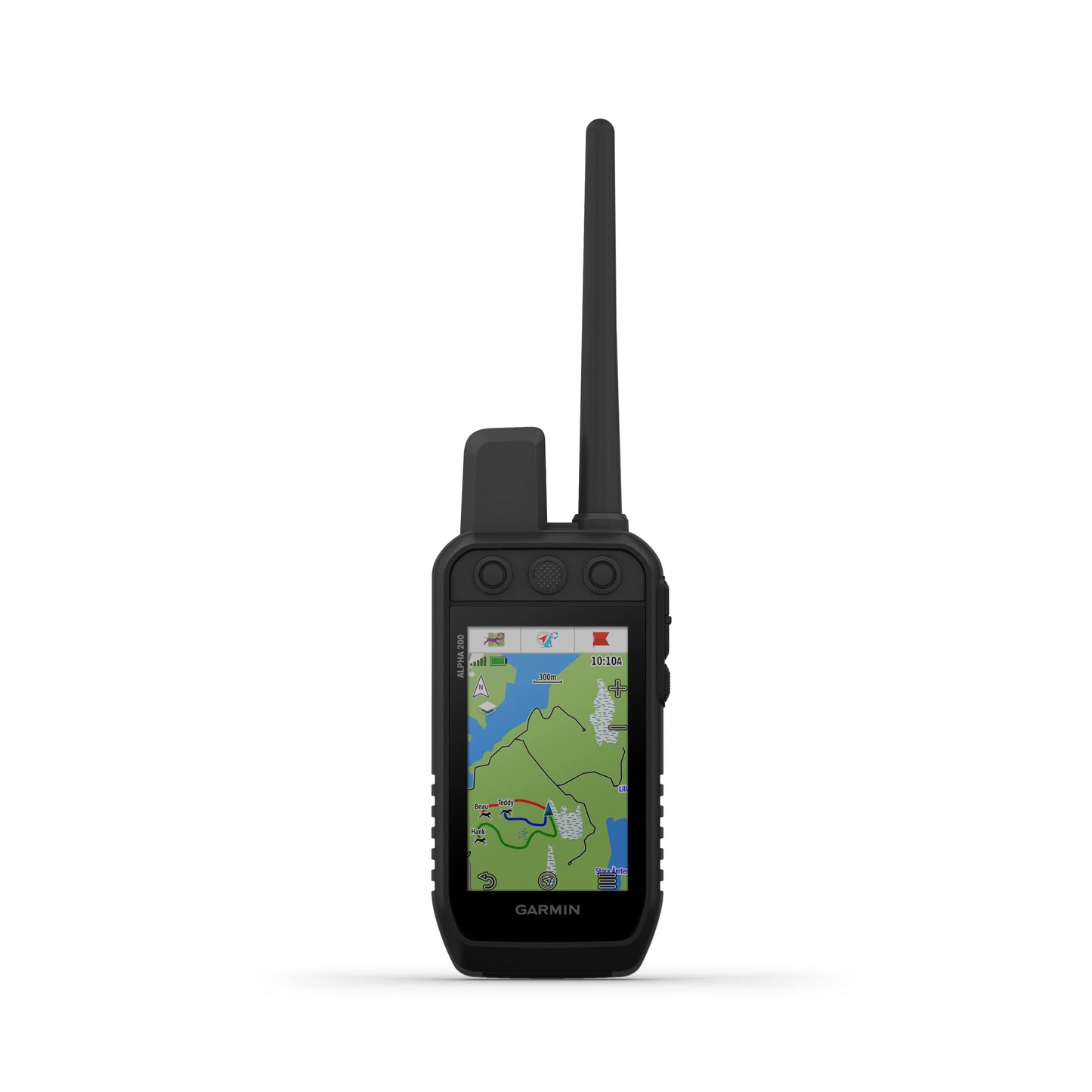 Wearable4U - Garmin Alpha 200 Handheld, Tracking and Training for Your Dogs, Sun-Light Readable Touchscreen and 6 Button Design, High-Sensitivity GPS with Power Pack Bundle