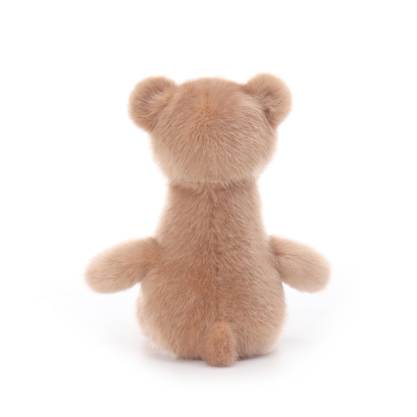 Apricot Lamb Long Neck Bear Stuffed Animals for Kids, Soft Cute Plush Toys for Baby Girl and Boy, 7 Inches