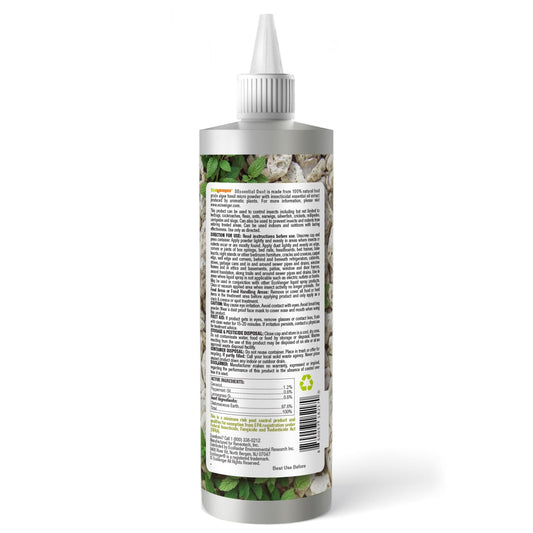 EcoVenger® DEssential Dust Peppermint | Repels and Kills Crawling Insects | Bed Bugs Roaches Ants Fleas | Food Grade DE Micro-Powder Triple Power