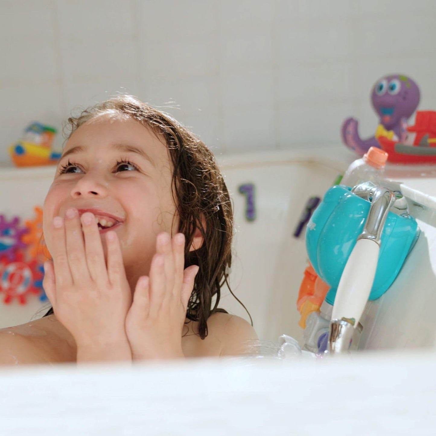 Nuby Wacky Waterworks Pipes Bath Toy - Baby Bathtub Toy with Interactive Features for Cognitive Development