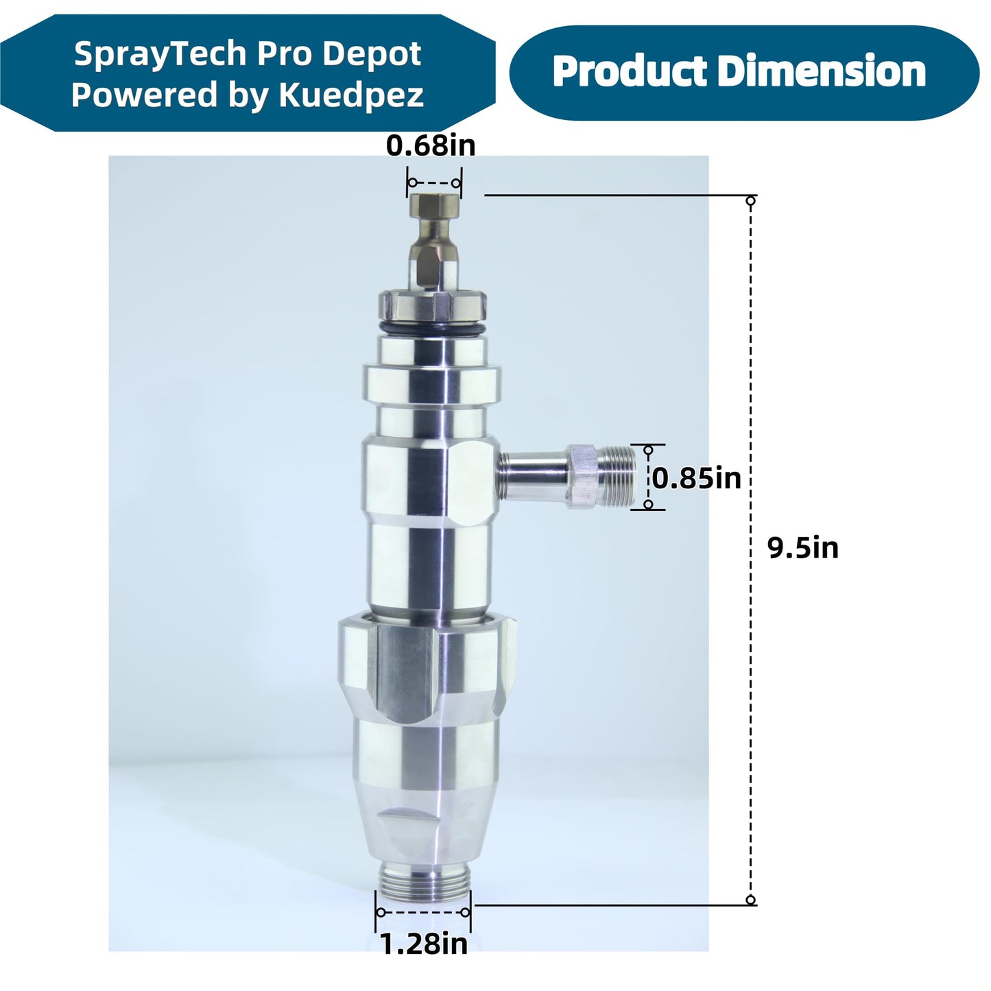 16X414 Airless Paint Sprayer Pump PC Pump Parts Compatible with Graco Sprayer 695 PC Pro, 795 PC Pro, 3900 PC Pro Replace 16X414 Sprayer Accessories Silver