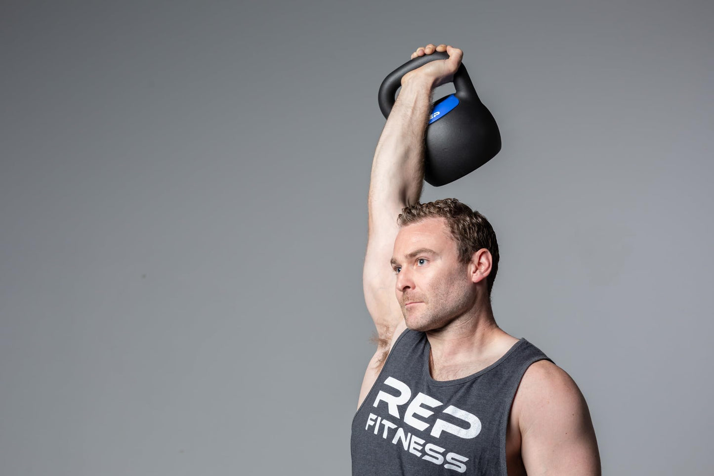 Rep Fitness Adjustable Kettlebell | 24 kg | Weight Set for Home Gym | Strength Training Equipment for Men & Women | Compact Steel Bell with Ergonomic Handle