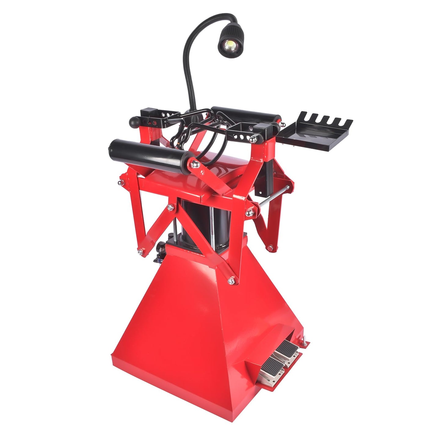Flynsu Tire Spreader Changer with Light Tire Repair Machine Wheel Patching Plug Tool for 4-15" Wide Auto Tire Repair