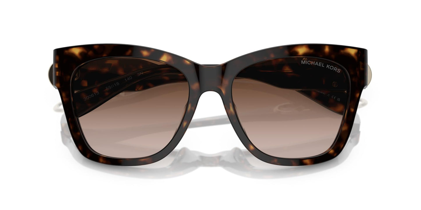 Michael Kors MK2182U - 300613 Sunglasses DARK TORTOISE w/BROWN GRADIENT 55mm