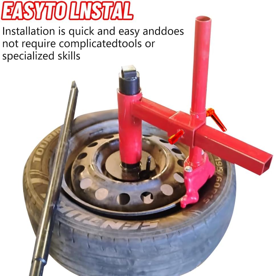 KATOOL Upgrade Manual Tire Changer Duck Head Kit with Duck Head Tire Changer Compatible with Most Car Tires