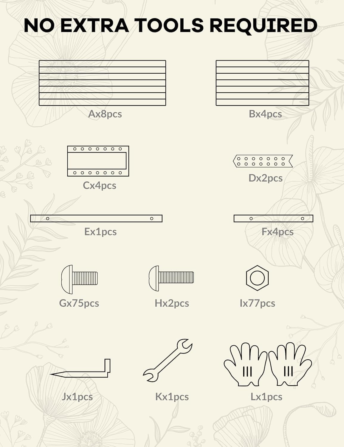 PeacefulHues 2 Pack Galvanized Metal Raised Garden Beds 8x4x2 Ft, 24" Tall Outdoor Large Planter Boxes for Vegetables, Flowers, Herbs & Succulents, Rust-Resistant Steel, Easy Assembly