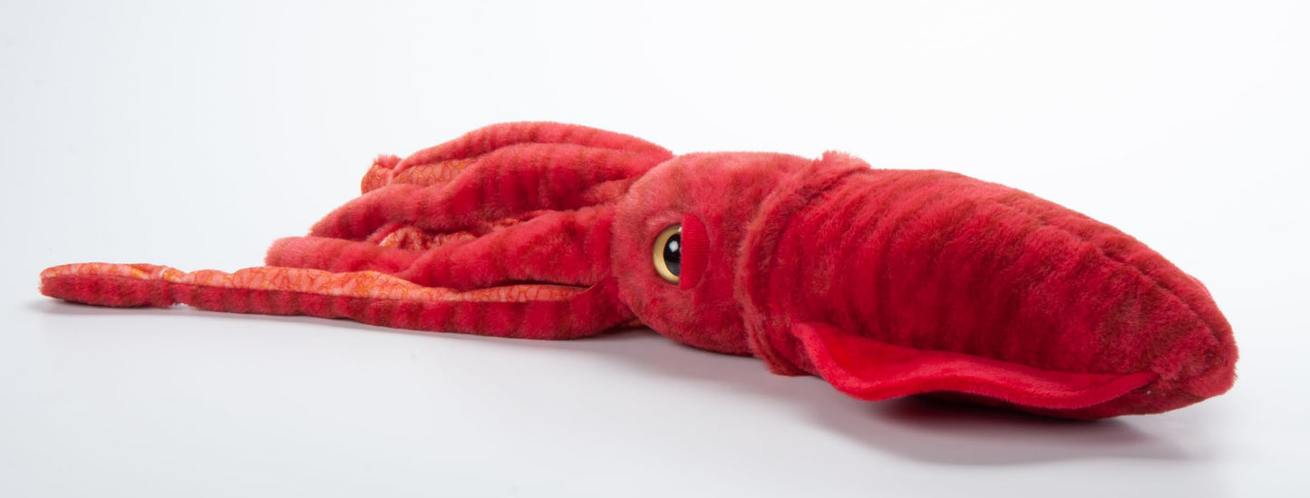 The Petting Zoo Squid Stuffed Animal Plushie, Gifts for Kids, Wild Onez Sealife Animals, Squid Plush Toy 22 inches