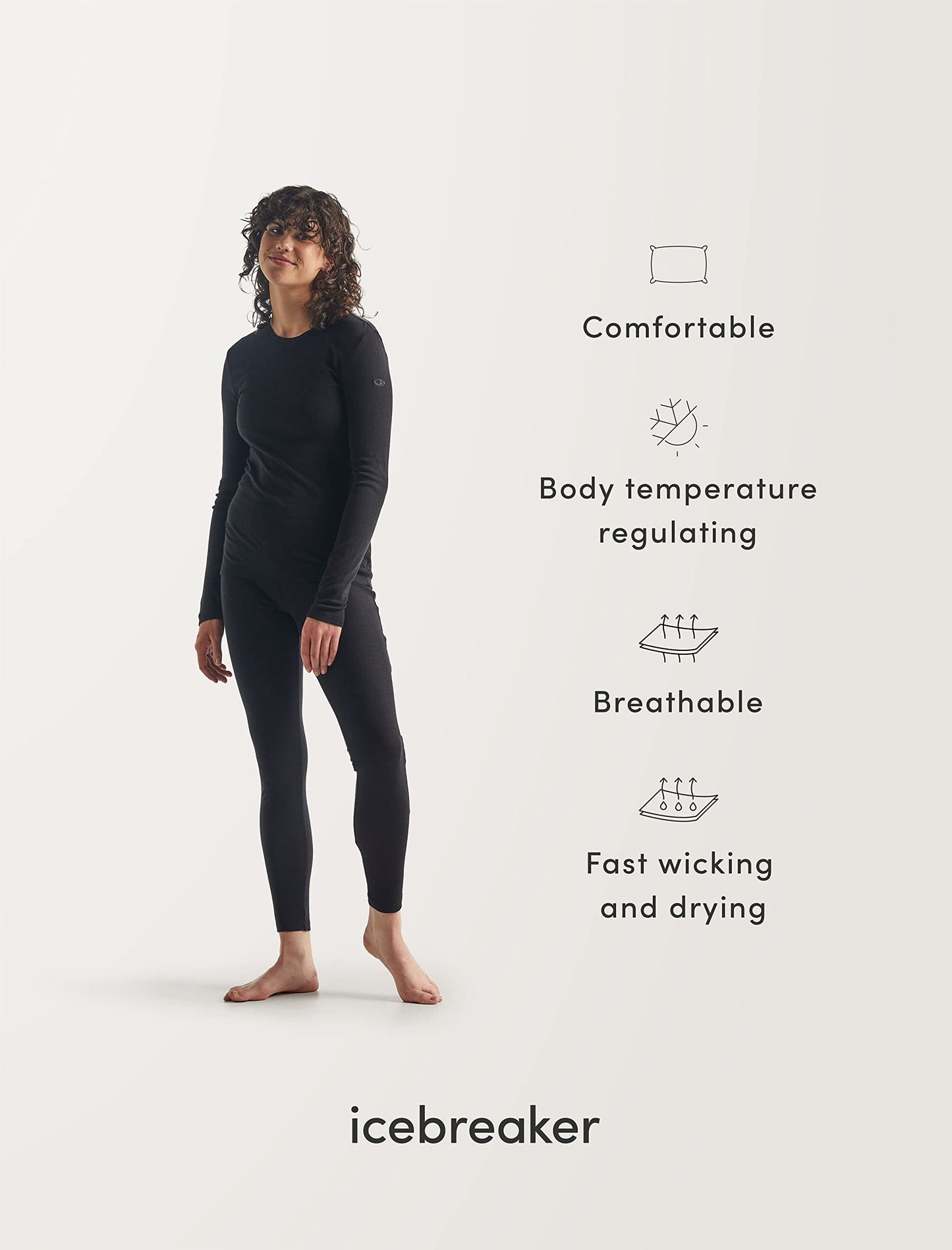 icebreaker Women's Merino 260 Quantum Long Sleeve Zip Hoodie - Dawn - X-Large