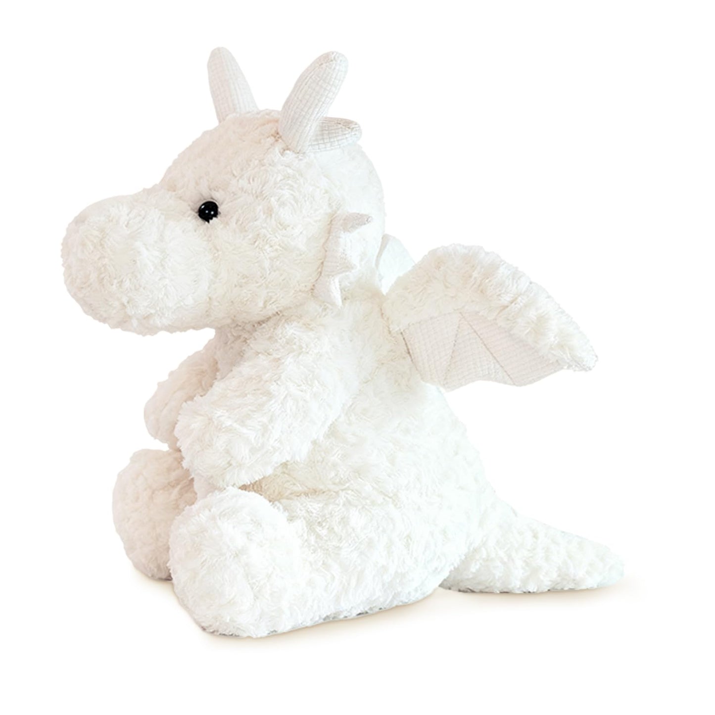SUSULF Little Flying Dragon - Cute Stuffed Animal Plush Toy - Adorable Soft Dragons Toy Plushies and Gifts - Perfect Present for Kids (White,7.87in/20cm)