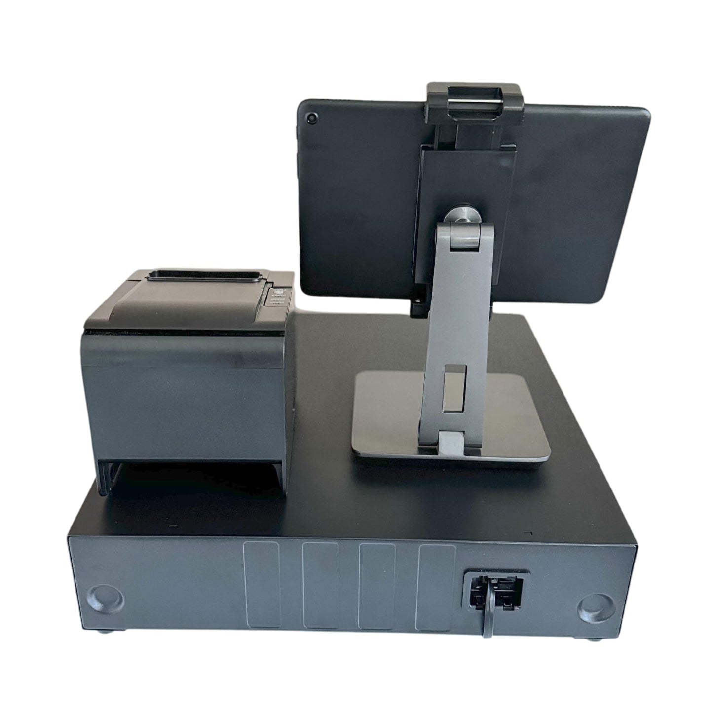 Datio POS System for 10-inch Amazon Fire Tablet Complete Cash Register with Receipt Printer, Cash Drawer, and Stand for Small Business, Retail, Restaurant, Salon