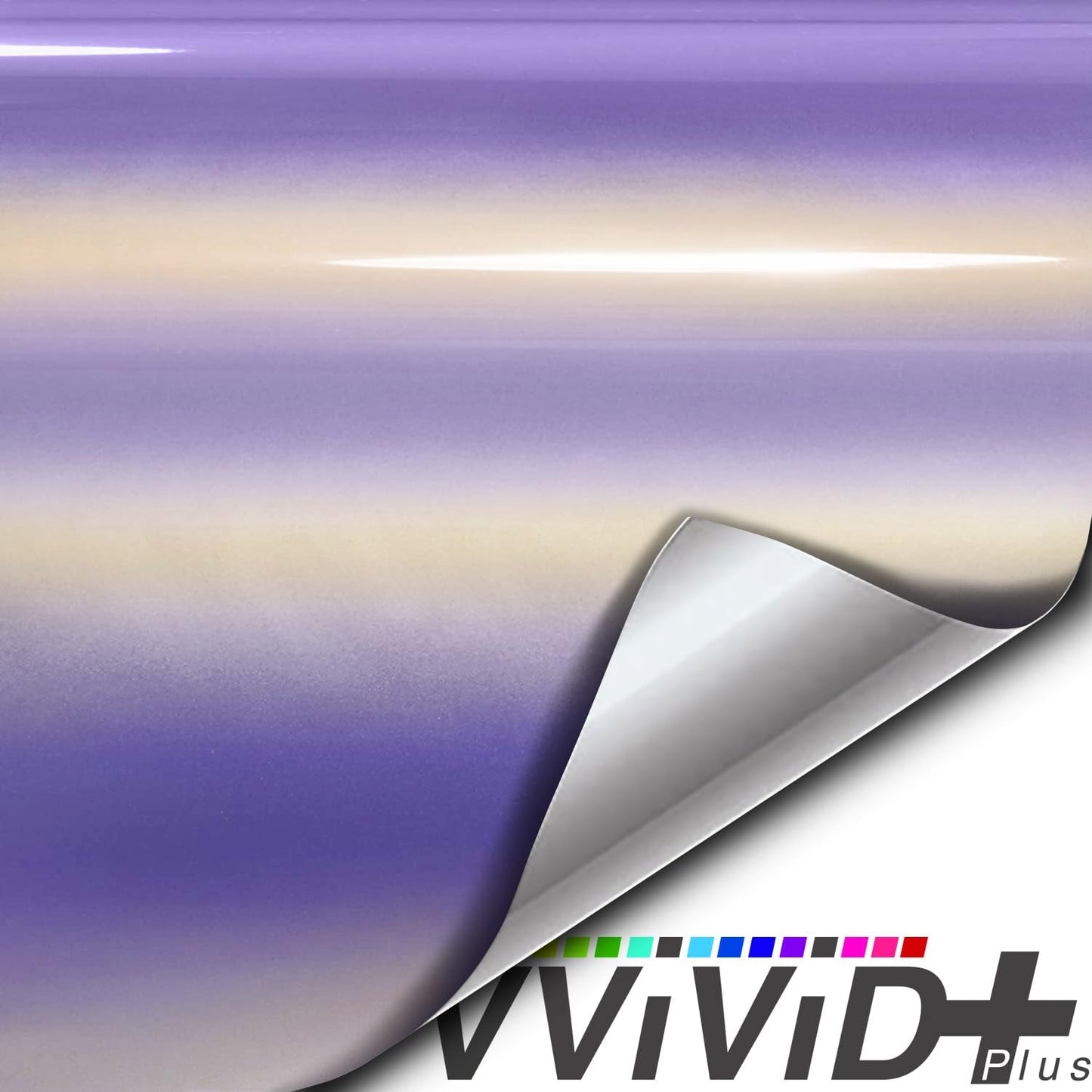 VViViD+ Gloss Galaxy Lavender Purple Vinyl Car Wrap Film (50ft x 5ft)