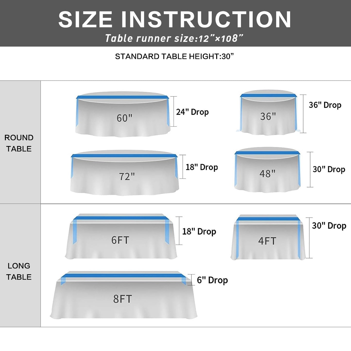 JEVIX 10 Pack Satin Table Runner 12 X 108 Inch Silk Table Runner for Party,Wedding, Birthday, Banquets,Decoration(Champagne)