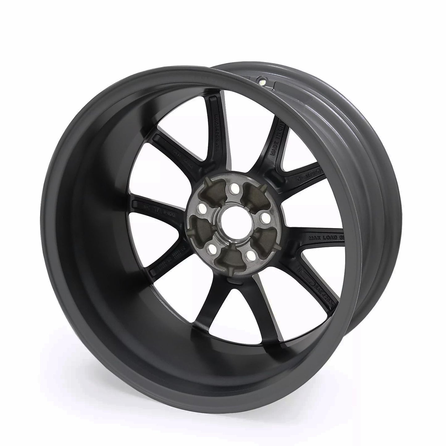 New 18 Inch Rim Wheel For Tesla Model 3 | OEM Style Aluminum Alloy for 2017 2018 2019 2020 Models | 18x8.5" | Direct Fit - OE Factory Rim for 104422100A 104422100B 104422100C Replacement Rims