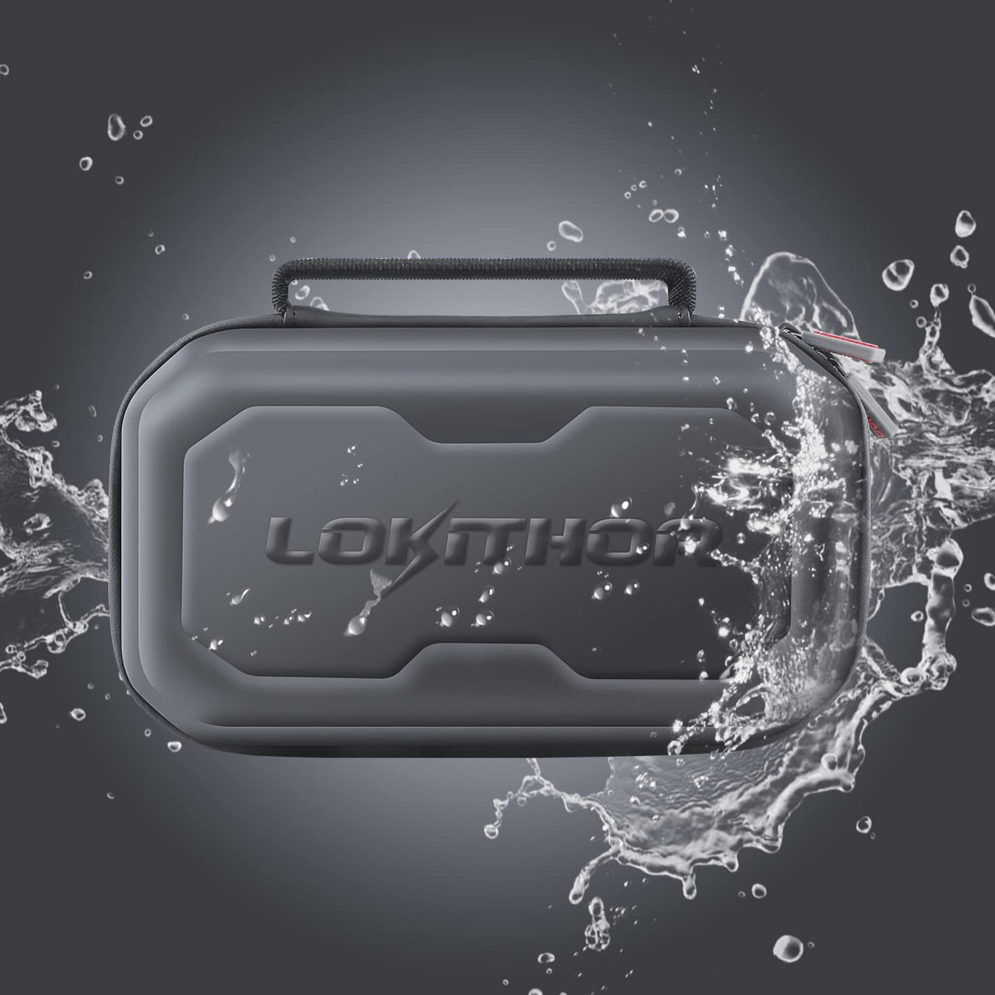 LOKITHOR J2250 PRO LiFePO4 Jump Starter with 60W Two-Way Fast Charging and J-Series Storage Bag EVA Protection Case for J400/J401/J401X/J402/J1350 PRO/J2250 PRO/JP400 LOKITHOR Battery Jump Starters