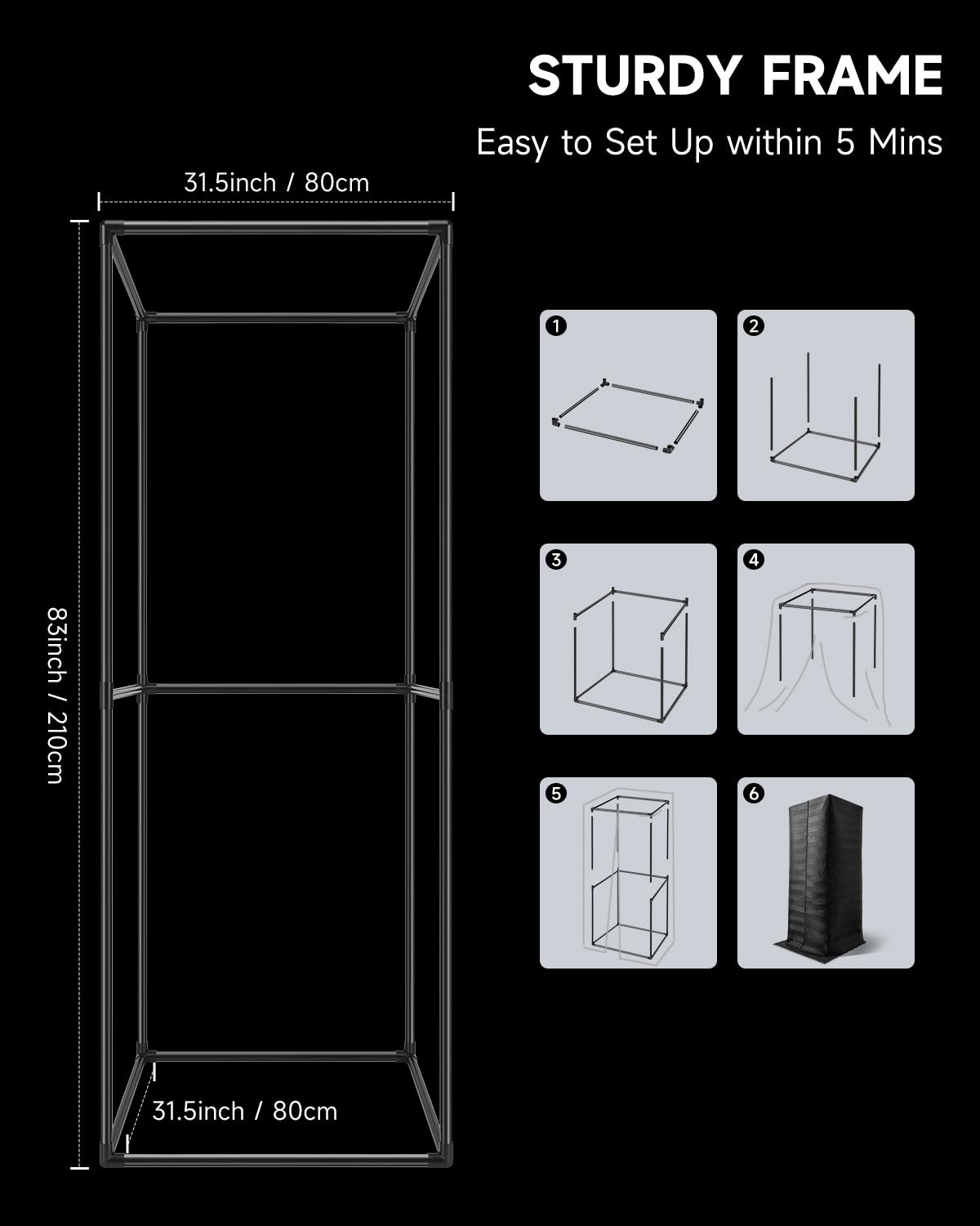 Moukey Portable Vocal Booth, One-piece Design Recording Booth with 720 Degree Sound Dampening, Home Studio Soundproof Booth for Voiceover, Podcast, Singing