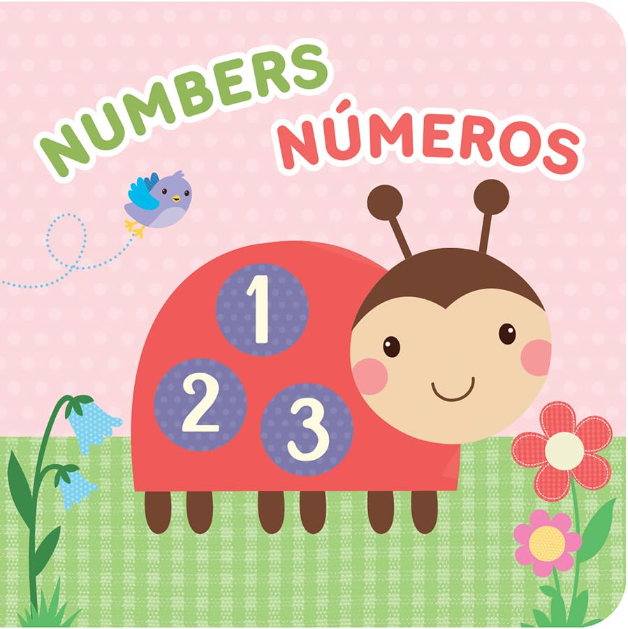 Bilingual 10 Board Books in Spanish and English: Little Library set includes Counting, Colors, Feelings, Animals, The Wheels on the Bus, ABCs, and More (English and Spanish Edition)