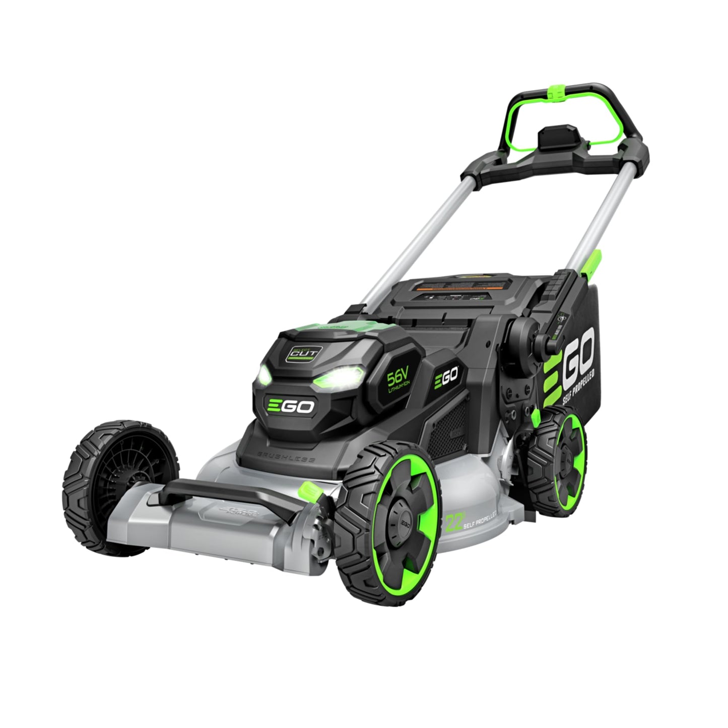 EGO Power+ Electric Lawn Mower, Self-Propelled Cordless with 22" Aluminum Deck, Select Cut and Touch Drive, Battery and Charger Not Included - LM2200SP