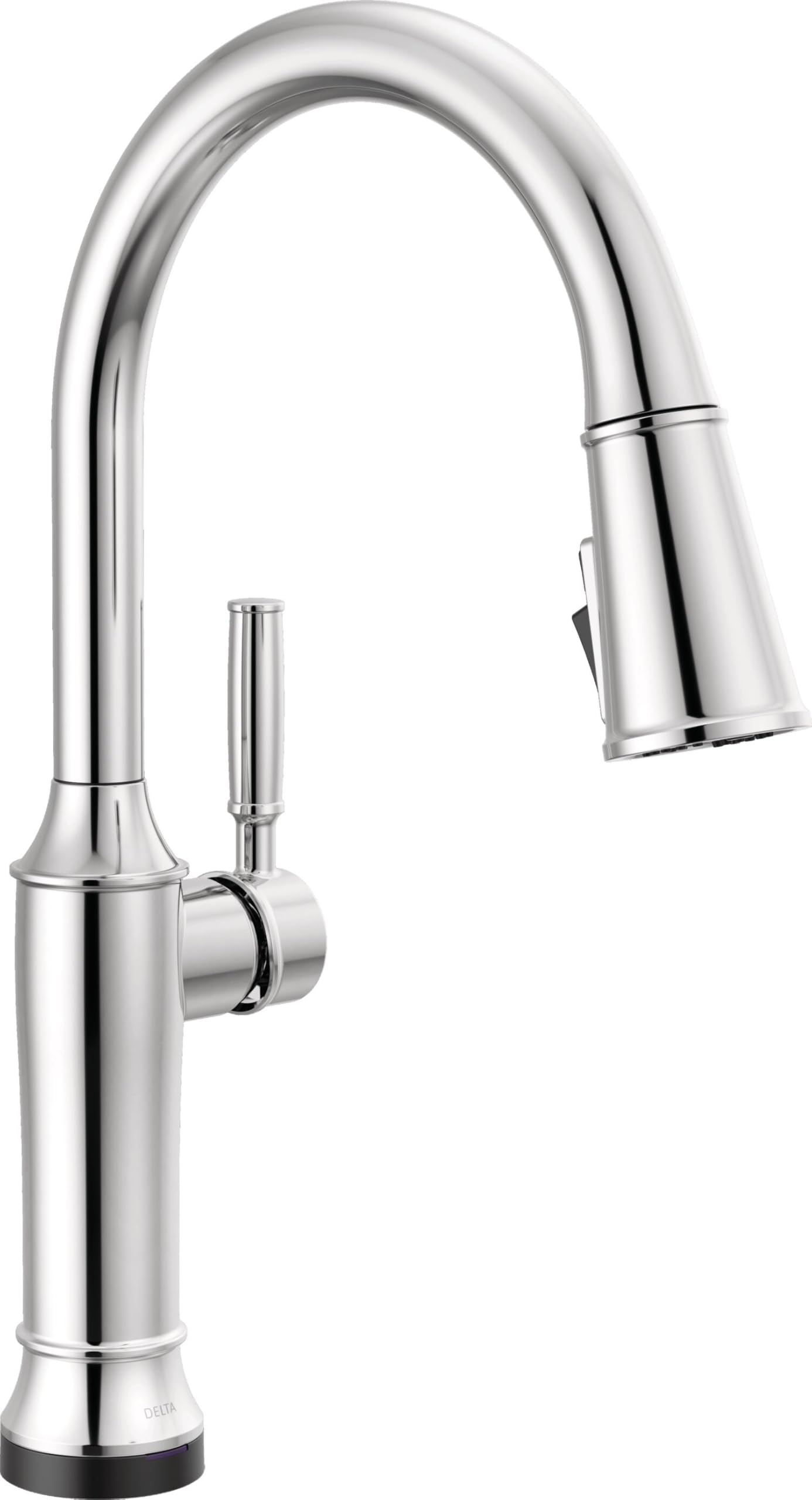 Delta Faucet Renaldi Touchless Kitchen Faucet with Touch Technology, Chrome Kitchen Sink Faucet, Delta ProClean Kitchen Faucet, Pull Down Kitchen Faucet, Lumicoat Chrome 9184TL-PR-DST