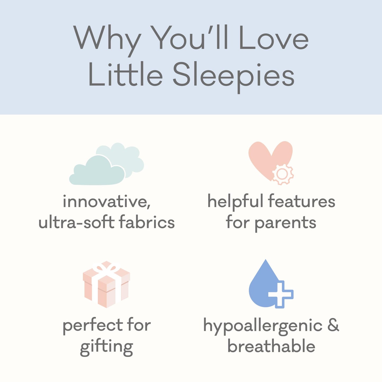 Little Sleepies Giraffe Lovey for Baby Girl & Boy, Newborn Gift Essentials, Stuffed Animal w/Security Blanket
