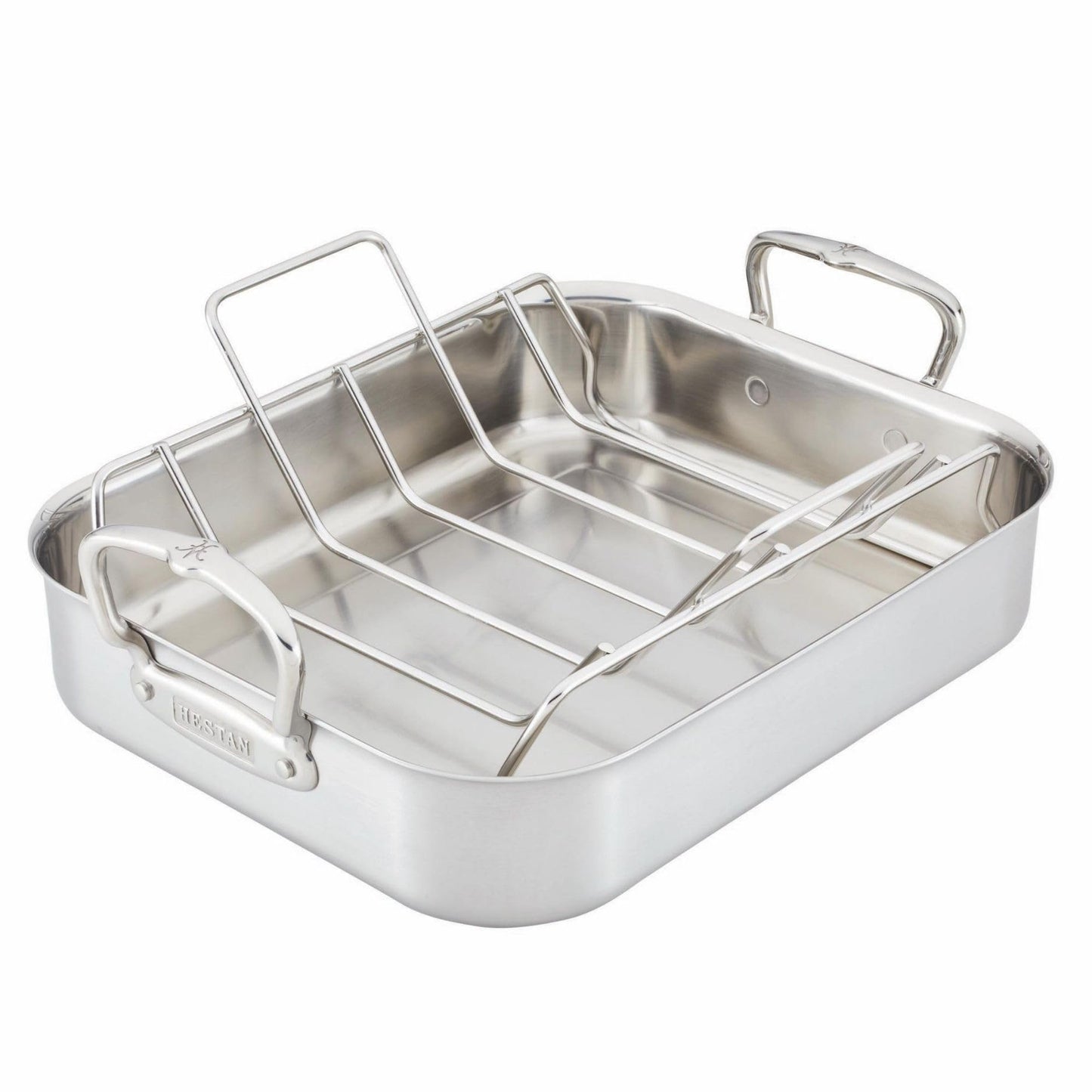 Hestan Provisions – 16.5" Classic Clad Roaster with Stainless Steel Rack