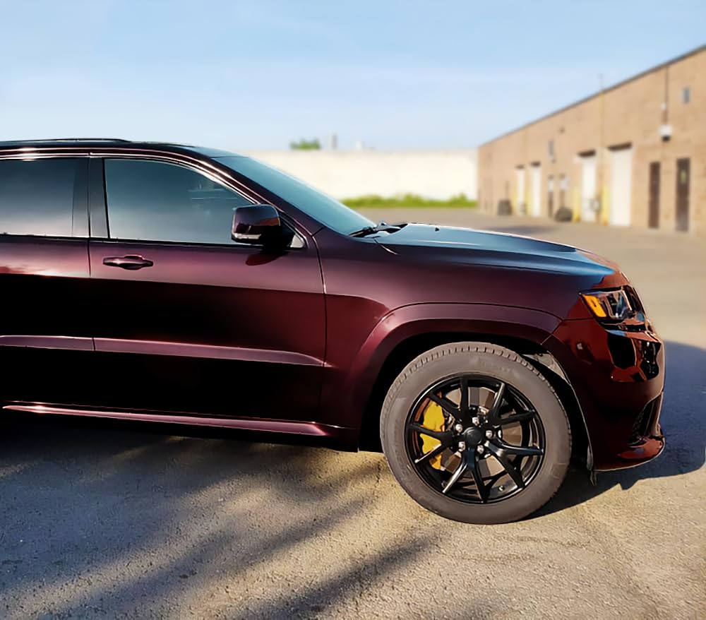 VViViD+ Gloss Demon Black Premium Vinyl Wrap Film (100ft x 5ft)