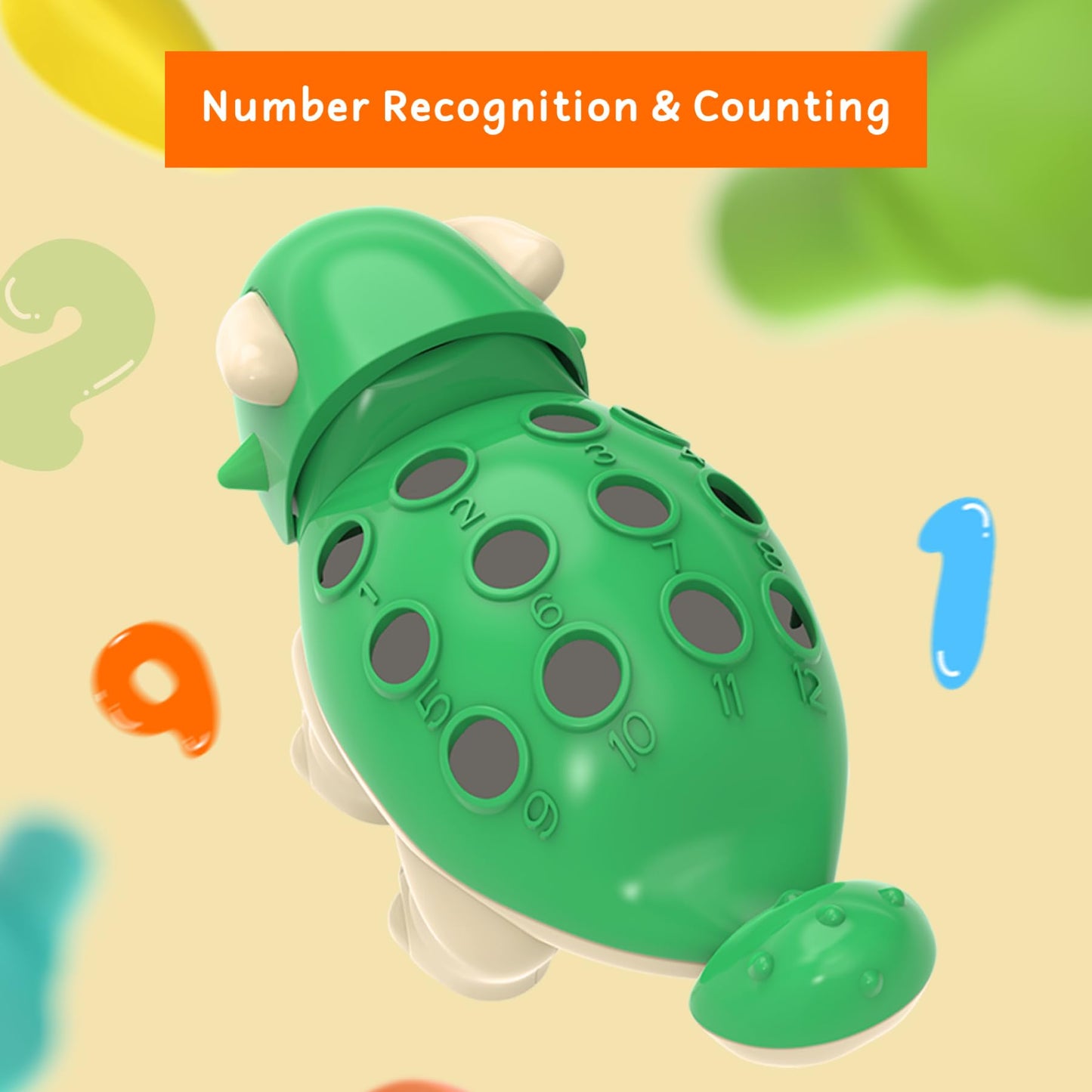 Toddler Montessori Toys Educational Dinosaur Game Learning Activities - Gifts for 6 9 12 18 Month Age 1 2 3 4 One Year Old Boy Girl Kid Birthday - Baby Sensory Fine Motor Skills Developmental Toys