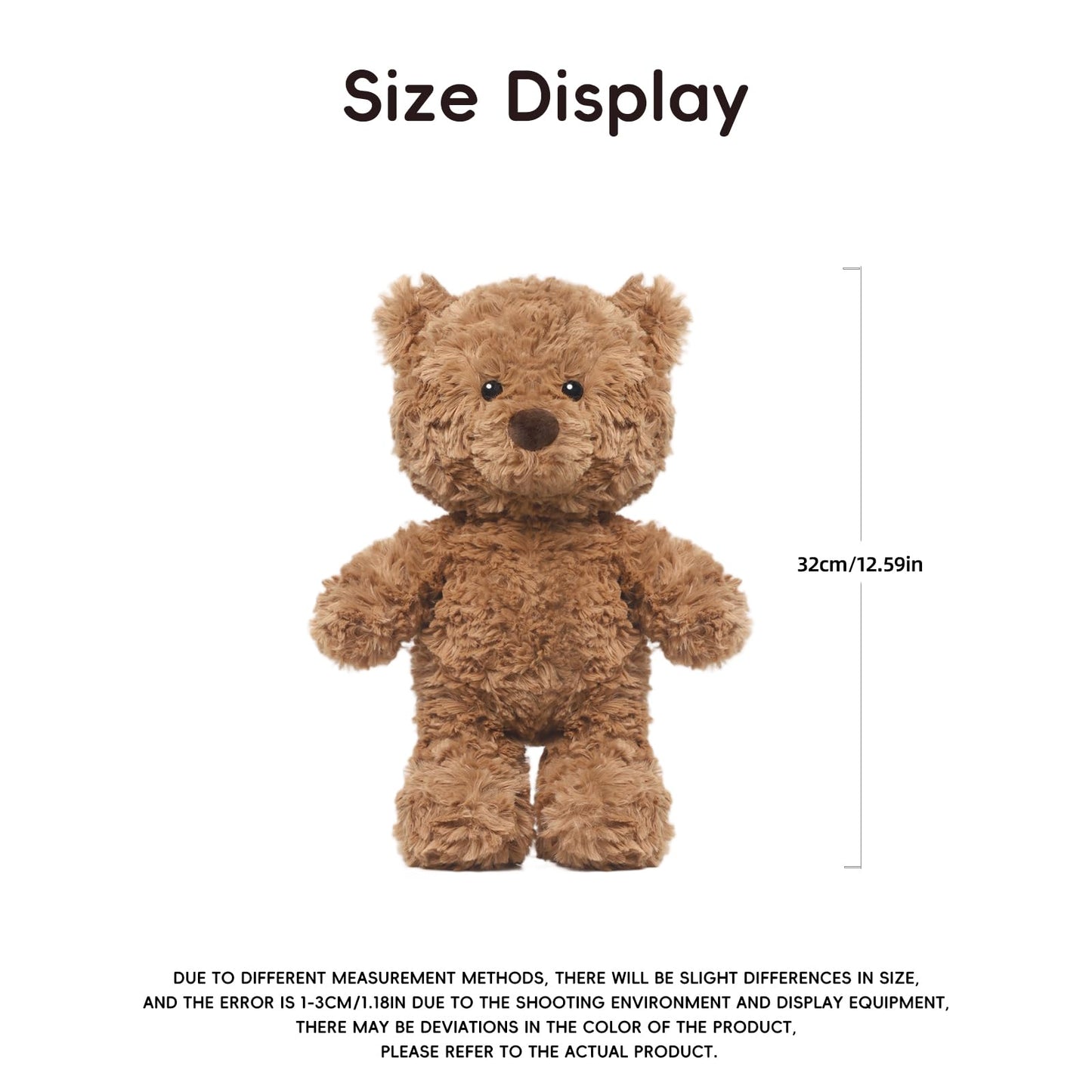 Niceween Stuffed Animals Adorable Teddy Bear Plush Toys 13 inches Soft and Comfort Teddy Bear Plush Toy Gift for Kids