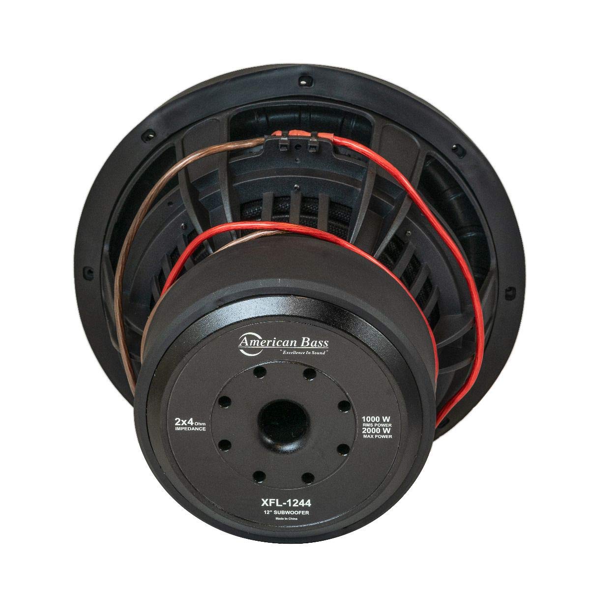 American Bass XFL 12" 4 Ohm 3000 Max Watts Car Subwoofer