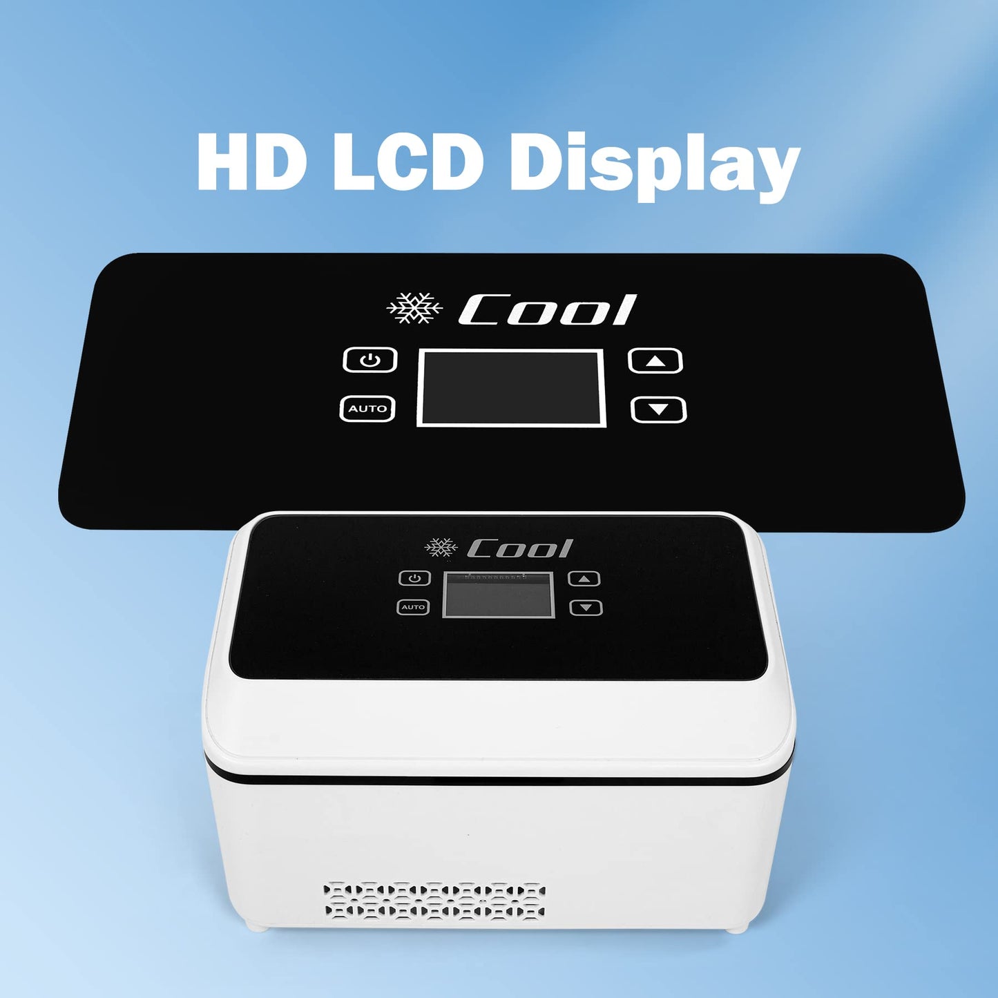 Sevenchip Insulin Cooler Box Insulin Pen Travel Cooler Mini Drug Refrigerator Case Diabetic Cooler Portable car Insulin Cooler Box USB Rechargeable LED Display (℉)