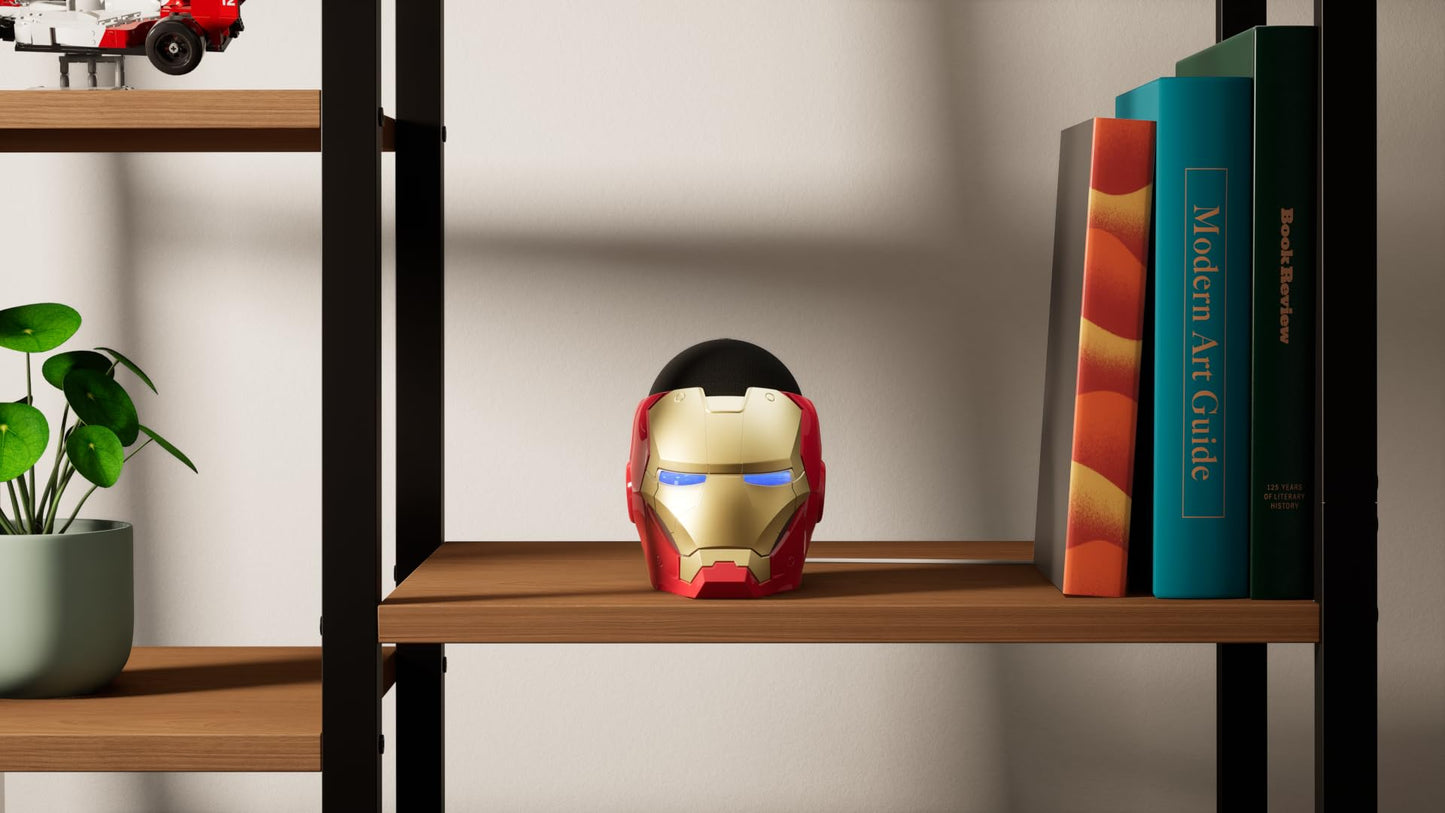 Limited Edition, Marvel Iron Man Stand for Amazon Echo Dot (4th & 5th Generations). Device Sold Separately