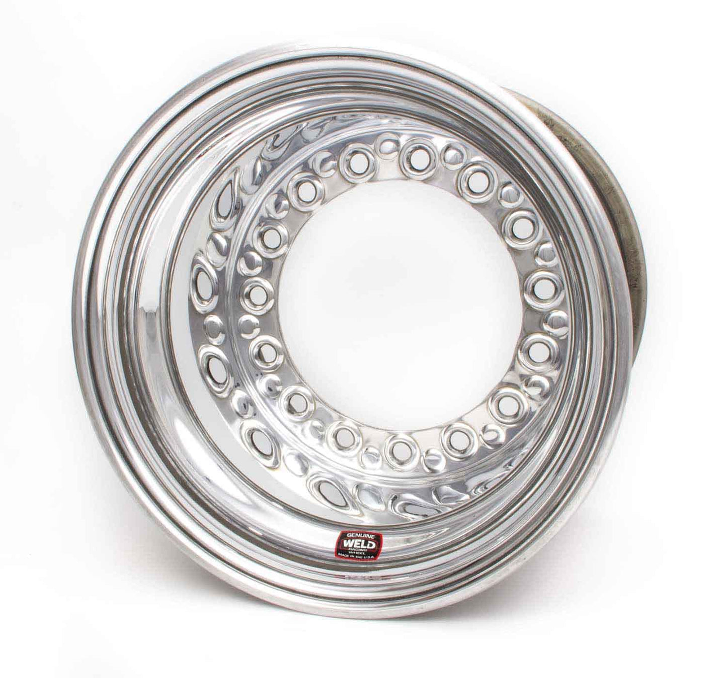 WELD RACING Wheel, Wide 5 XL, 15 x 14 in, 5.000 in Backspace, Wide 5 Bolt Pattern, Aluminum, Polished, Each