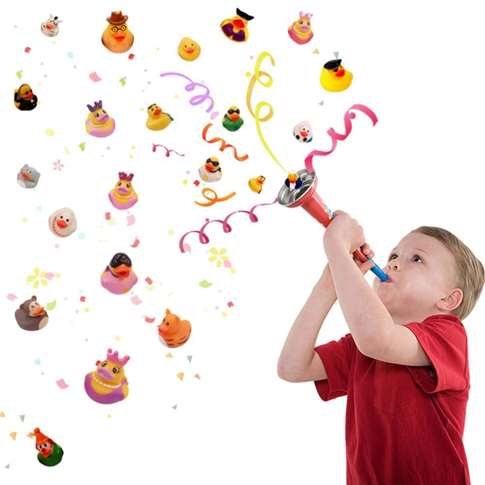 XY-WQ Rubber Duck 150 Pack for Jeeps Bath Toy Assortment - 2.3 Inch Bulk Floater Duck for Kids - Baby Showers Accessories - Party Favors, Birthdays, Bath Time, and More (50 Varieties)