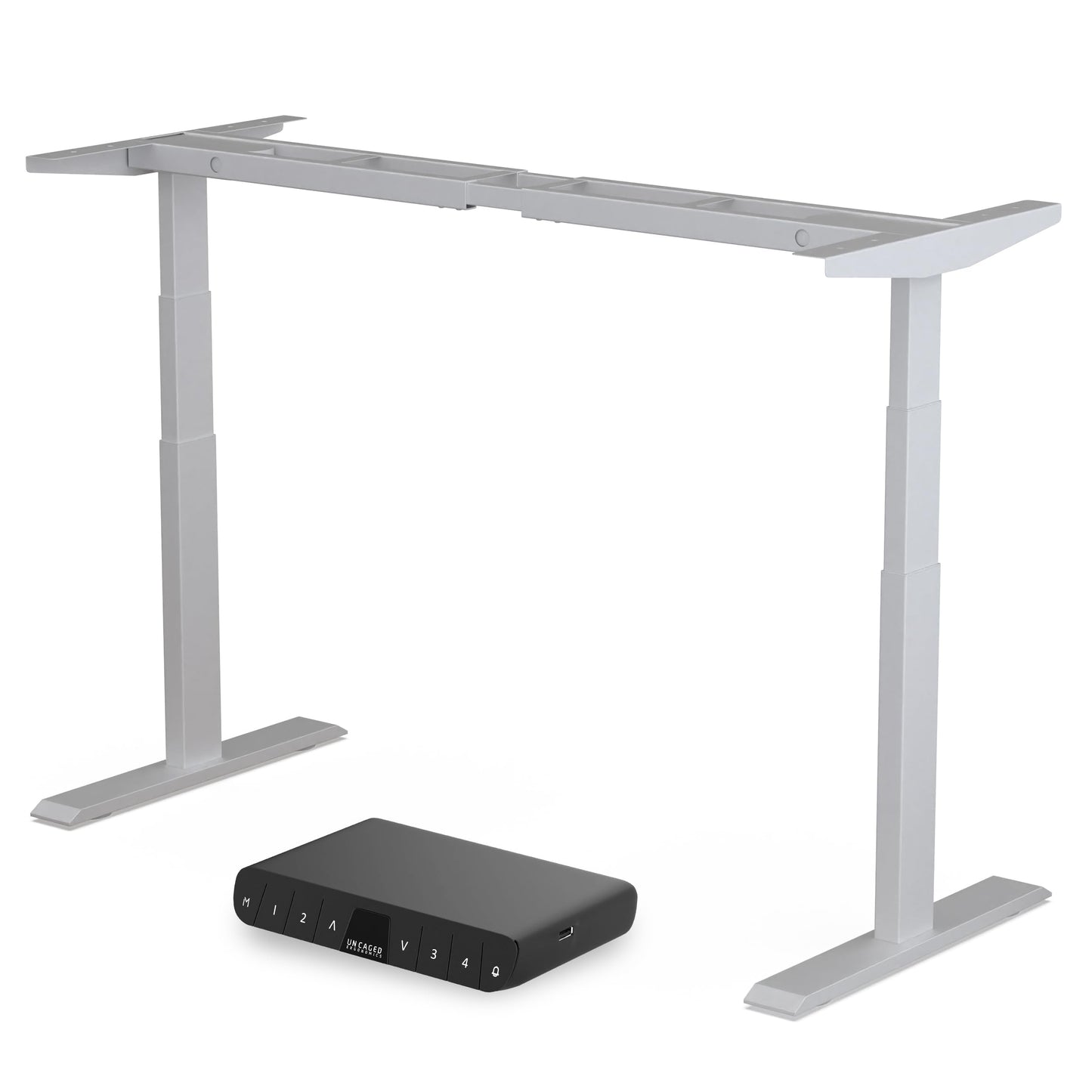 Rise Up Standing Desk Legs, Adjustable Standing Desk Frame Dual Motor w/Memory, Electric Frame Base Height Desktop Table, Sit Stand Electric Table Legs