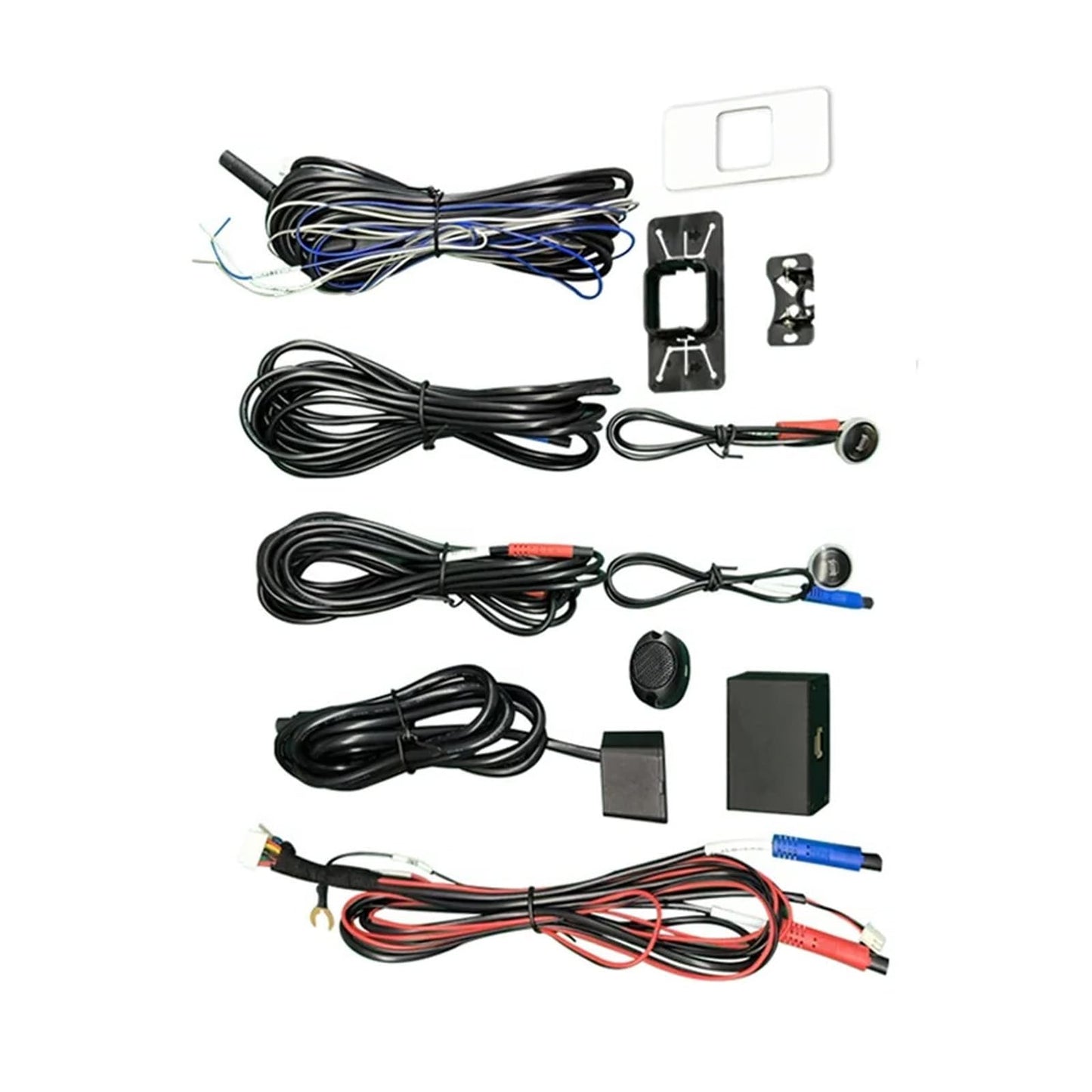 LFRXION Blind Detection Intelligent BSD Blind Spots Detection, 79GHz Radars Rear Crossing Traffics Alert Tool, Rearview Warning Vehicle Driving Enhancement Assistance Device
