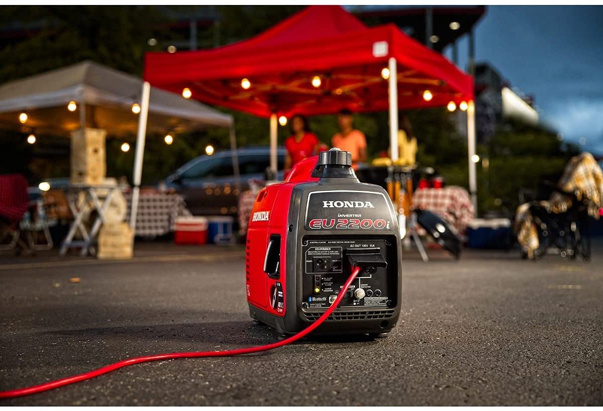 Honda 664240 EU2200i 2200 Watt Portable Inverter Generator with Co-Minder