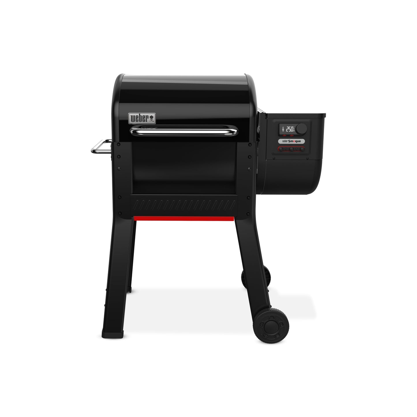 Weber Smoque™ 22‑Inch Pellet Smoker, Black – Outdoor BBQ Pellet Grill with SmokeBoost™, SmoqueVent™ Airflow System & Rapid React™ PID Temperature Control