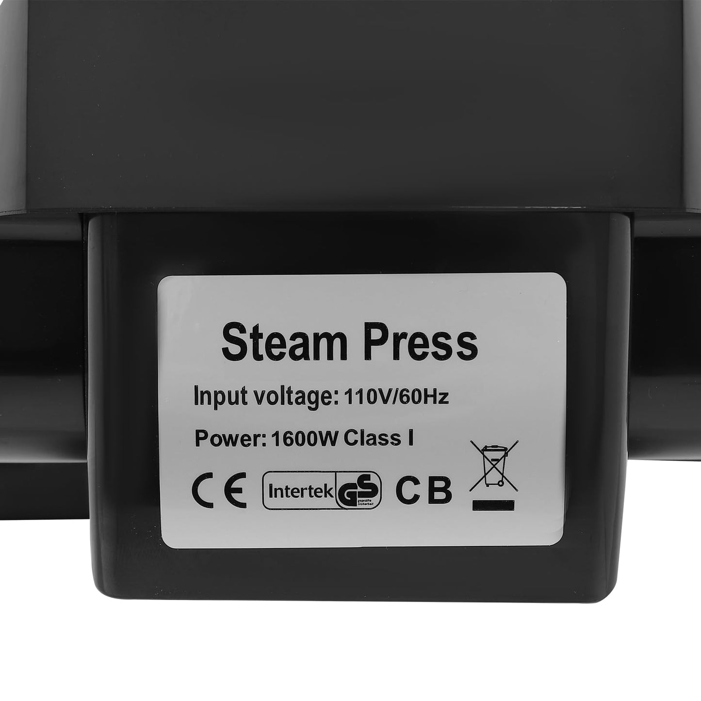 Wawuwao Intelligent Steam Press for Clothes, Digital Steam Iron Press with Touch Screen, 1600W Fabric Steam Press Machine with 5 Modes, Large 35.8inch Plate(Black)