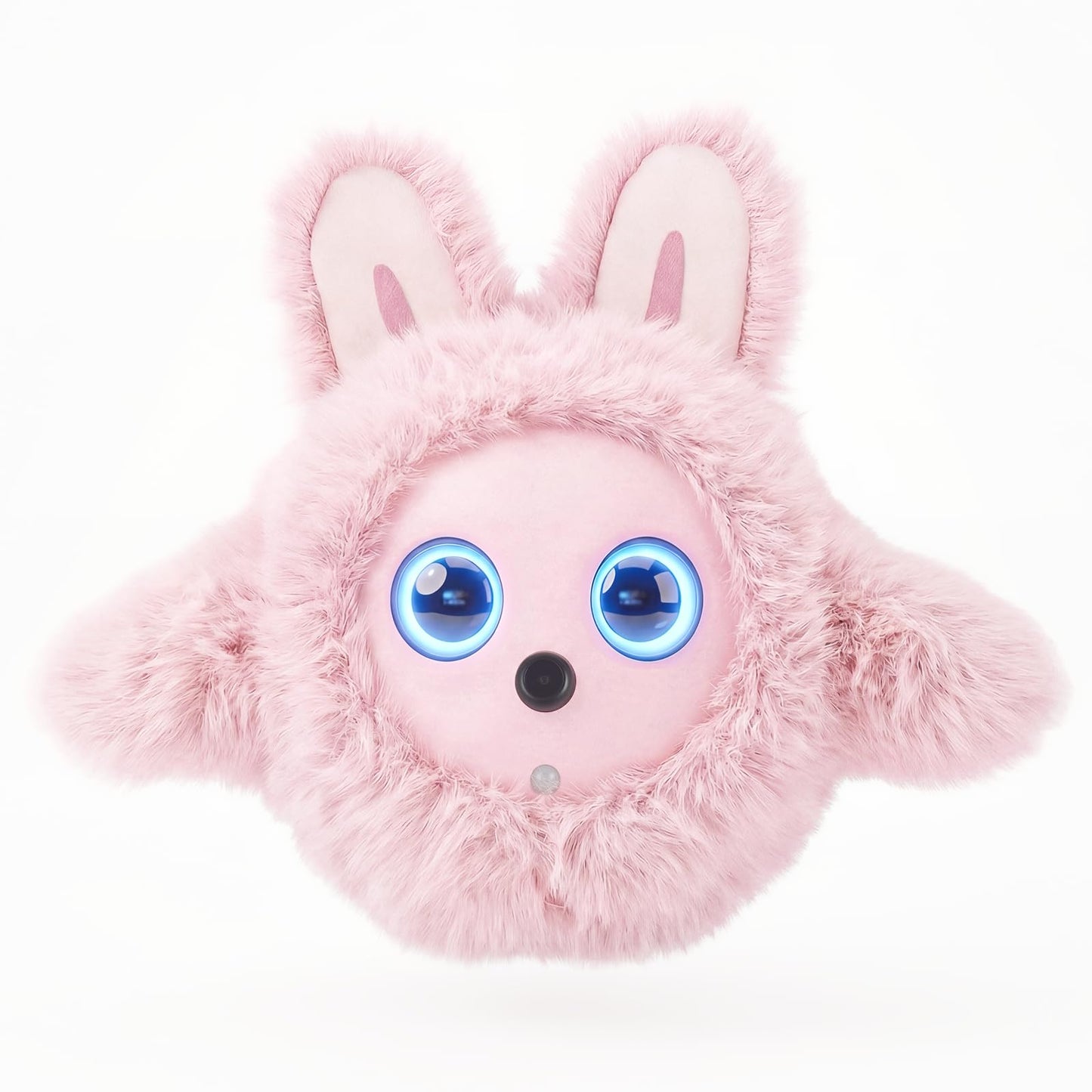 CVCBSER Smart Ai Companion Robot Cute Pet, Desk Robot Voice Chat gpt Emotional Interaction, Richness Expressiveness Ai Pet Robot for Adults Kids Chat (Pink Face)